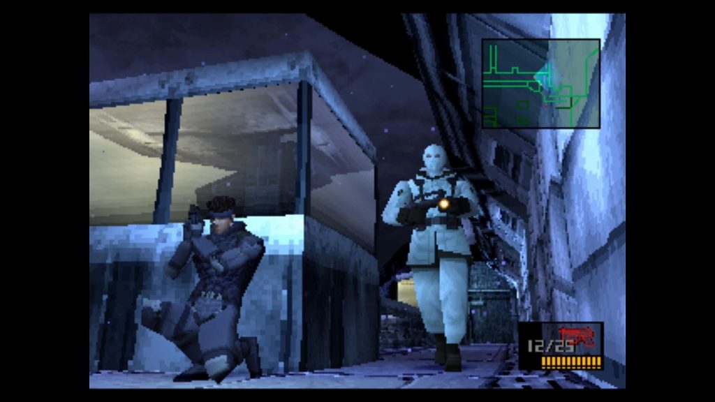 Sequenza di gioco in Metal Gear Solid
