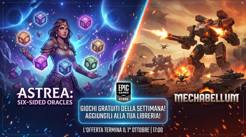 Giochi Gratis Epic Games Store: Astrea e Mechabellum